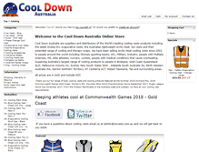 Tablet Screenshot of icevests.com.au