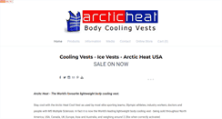 Desktop Screenshot of icevests.com